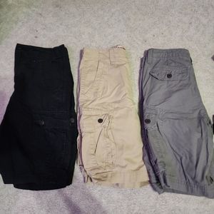 Bundle of 3 Cargo Shorts